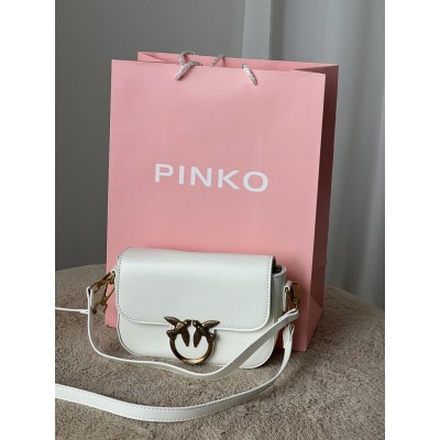 Жіноча сумка Love Box Bag Pinko білий через плече Пінко Жіноча сумка Love Box Bag Pinko білий через плече Пінко