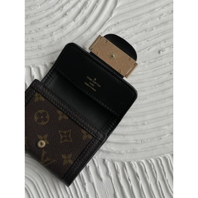 Жіночий гаманець Louis Vuitton коричневий міні Луї Віттон