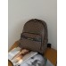 Жіночий рюкзак Michael Kors Bex коричневий + чорний Мішель Корс великий