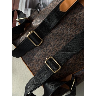Жіночий рюкзак Michael Kors Bex коричневий + рудий Мішель Корс великий