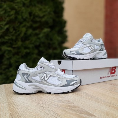New Balance 725 белые с серым, Размер 37
