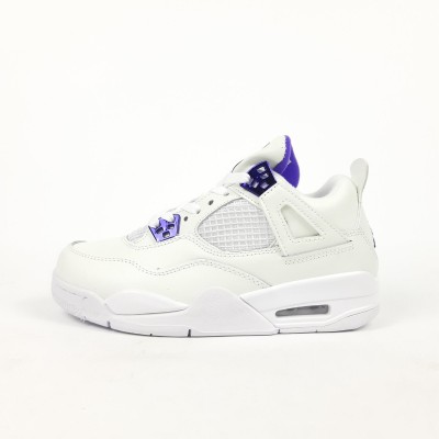 Nike AIR Jordan 4 Retro білі з бузковим, Розмір 39 Nike AIR Jordan 4 Retro білі з бузковим, Розмір 39