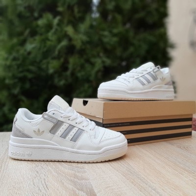Adidas Forum білі з сірим, Розмір 36