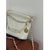 Сумка женская клатч через плечо Chanel 22 Mini Handbag с жемчугом Шанель белый 22 Мини
