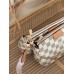 Сумка жіноча Луї Вітон / Louis Vuitton 3 в 1 стиль Люкс бежевий в клітку
