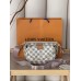 Сумка жіноча Луї Вітон / Louis Vuitton 3 в 1 стиль Люкс бежевий в клітку