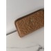 Гаманець жіночий Chanel Camellia бежевий із коробкою Шанель