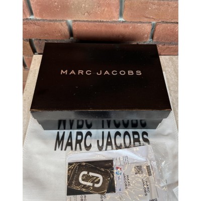 Фірмова упаковка Marc Jacobs, упаковка на подарунок. Подарункова брендова чорна упаковка Марк Джейкобс