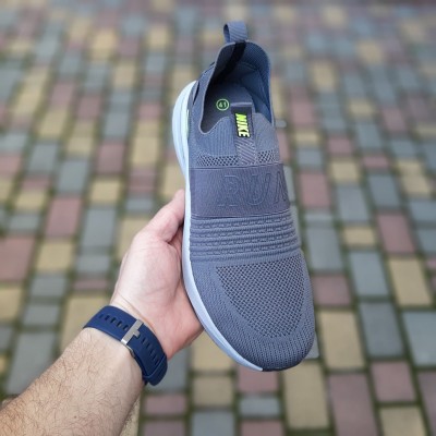 Nike Lightdtreet RUN сірі з салатовим, Розмір 43