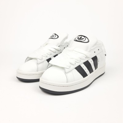 Adidas Campus белые с черным, Размер 41
