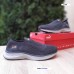PUMA SOFTRIDE тапкие мокасины слипон серый с оранжевым, Размер 44
