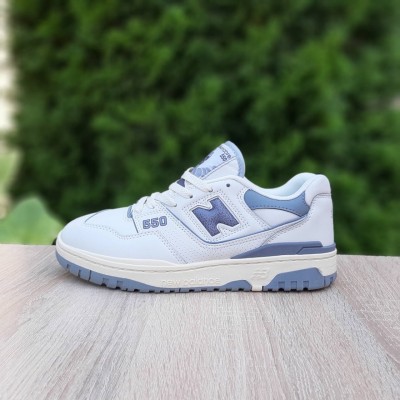 New Balance 550 Білі з сірим, Розмір 41 New Balance 550 Білі з сірим, Розмір 41
