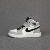 Nike Air Jordan 1 белые с серым, Размер 36