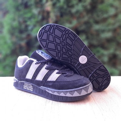 Adidas Adimatic Neighborhood Grey Black чорні з сірим, Розмір 42