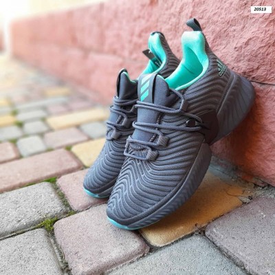 Adidas Alphabounce Instinct сірі з бірюзою, Розмір 36