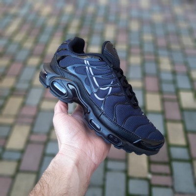 Nike Air MAX TN AIR темно сірі з чорним, Розмір 42
