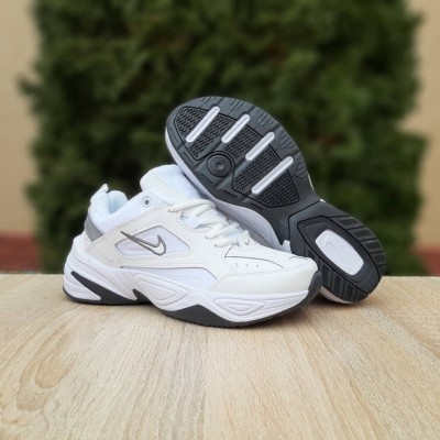 Nike M2K Tekno білі з чорним та сріблом, Розмір 40