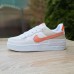 Nike Air Force 1 Shadow білі з сірим з пудрою, Розмір 38
