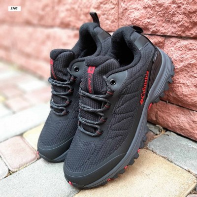 Columbia Gore-tex Чорні з червоним, Розмір 45