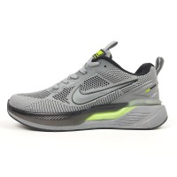 Nike Zoom Winflo серые с салатовым, Размер 40