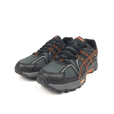Asics Gel Kahana 8 черные с серым и оранжевым, Размер 43
