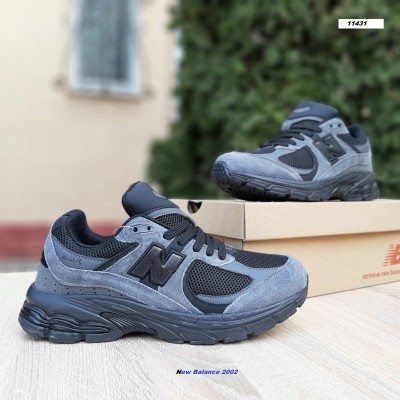New Balance 2002 R серые с черным, Размер 44