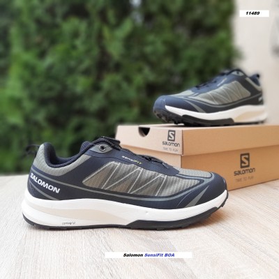 Salomon SensiFit BOA хакі з чорним, Розмір 43