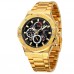 Forsining 6914 Gold-Black Steel