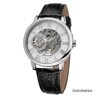 Forsining 8099A Black-White Leather Forsining 8099A Black-White Leather