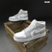 Nike Air Jordan 1 MID білі з сірим, Розмір 42