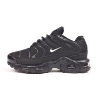 Nike Air Max TN Plus чорні (біла кома), Розмір 40