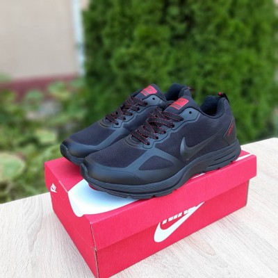 Nike Flykit Racer чорні з червоним, Розмір 38