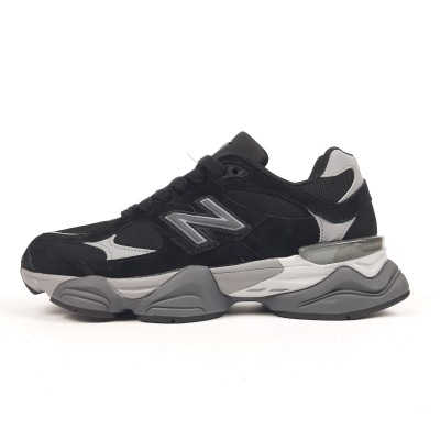 New Balance 9060 чорні з сірим, Розмір 43