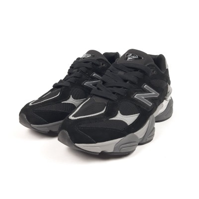 New Balance 9060 черные с серым, Размер 43