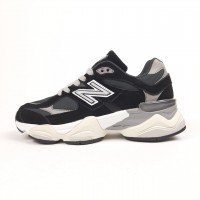 New Balance 9060 черные с серым, Размер 44