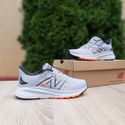 New Balance 860 Сірі з помаранчевим, Розмір 40