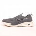Nike FREE Run тапкие мокасины слипоны темно серые, Размер 43