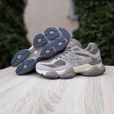 New Balance 9060 бежеві з коричневим, Розмір 44