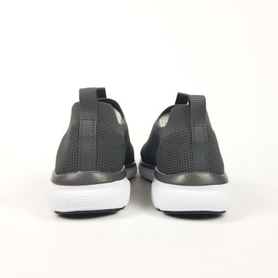 Puma Slip-On Knit тапкі мокасіни сліпони сірі з помаранчевим, Розмір 43