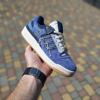 Adidas Forum 84 Low Off White сині, Розмір 37