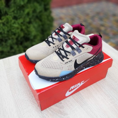 Nike Pegasus Trail Бежеві з бордовим, Розмір 39
