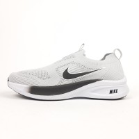 Nike FREE Run тапкі мокасіни сліпони світло сірі, Розмір 37