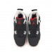 Nike AIR Jordan 4 черные с красным, Размер 36