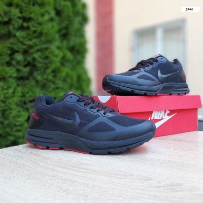 Nike Flykit Racer чорні з червоним, Розмір 38