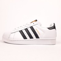 Adidas Superstar белые с черным, Размер 41