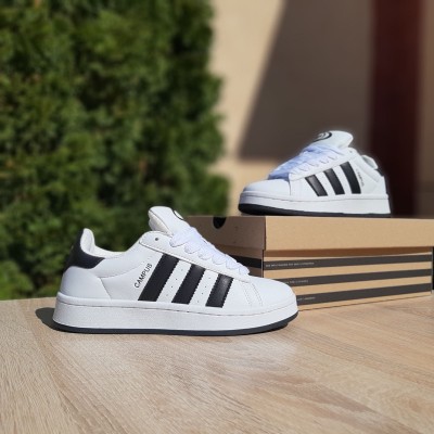 Adidas Campus білі з чорним, Розмір 40