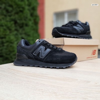 Nеw Balance 574 (SIN) чорні, Розмір 37