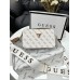 Сумка женская  белый+ коричневый Guess Гесс кросс-боди