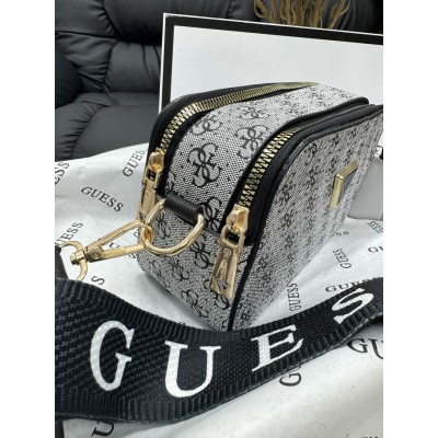 Сумка женская  серый Guess Гесс кросс-боди