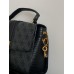 Жіноча сумка Гесс сірий Guess Ginevra Logo Elite крос боді